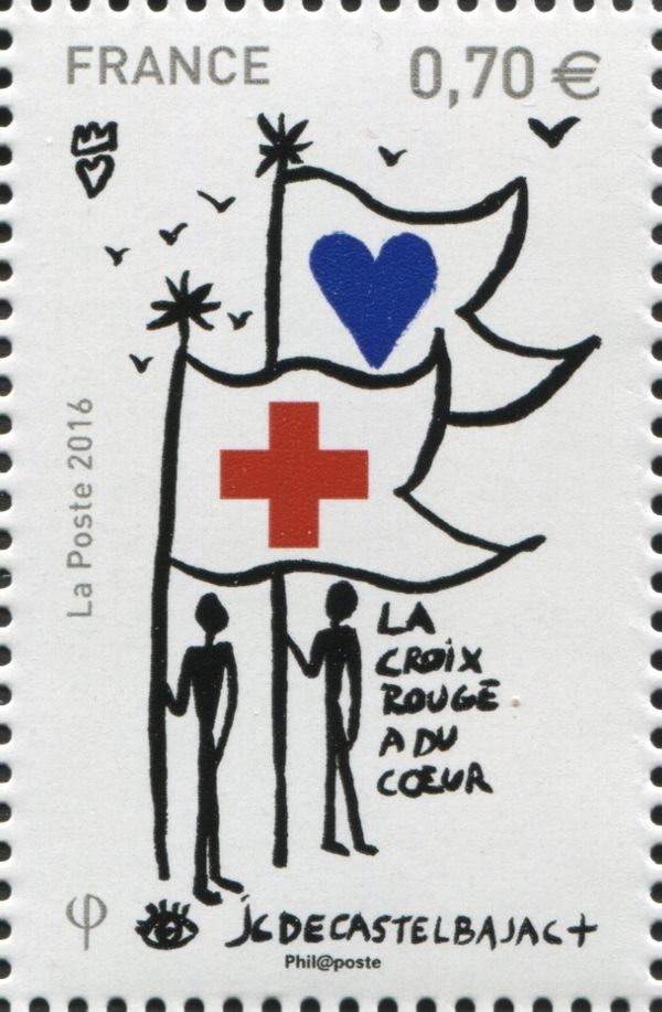 "The Love Collection" - Red-Cross in a flag