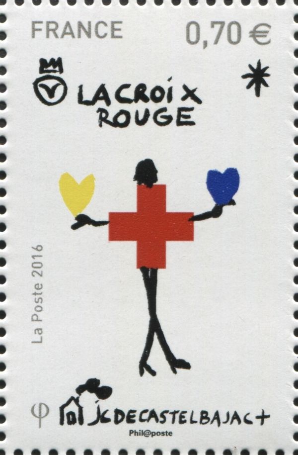 "The Love Collection" - Red-Cross forming a body