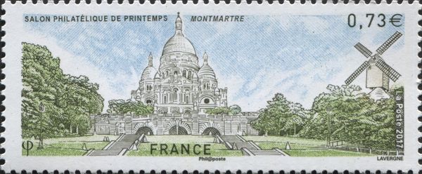 2017 French Spring Stamp Exhibition: Montmartre