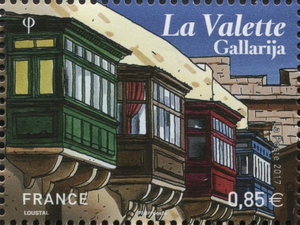 Valletta: Gallarija (balconies)