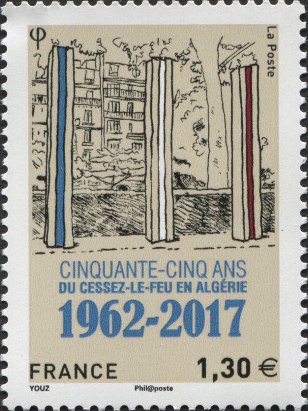 End of war in Algeria
