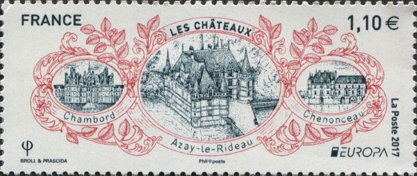 Chambord-Azay le Rideau-Chenonceau