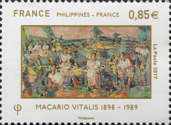Joint issue France - Philippines