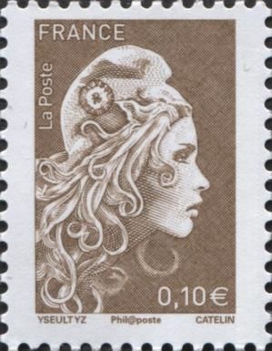 Marianne L'Engagée (Imprint Phil@poste)