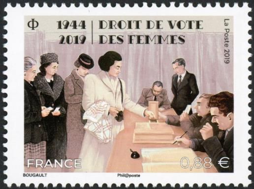 75th Anniversary of Women's Suffrage in France