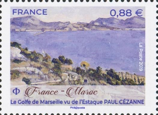 "The Gulf of Marseilles Seen from L'Estaque" by Cezanne