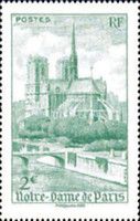 View of Notre Dame Type of 1947