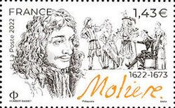 Molière, Author, 400th Anniversary of Birth