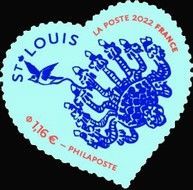 Valentine Hearts : St. Louis Crystal