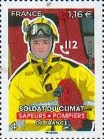 Firefighter in High-viz Jacket