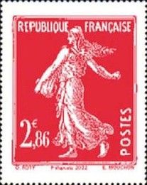 Centenary of Semeuse Camée Stamp