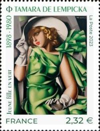 Young Girl in Green, by Tamara de Lempicka