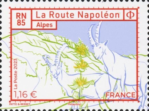 RN 85 in the Alps