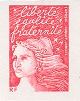 Marianne by Luquet no face value (booklet)