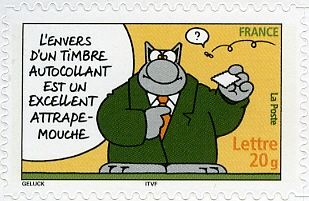 "The Cat" of Geluk: "The Other Side of a Postage Sticker