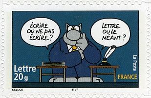 The Cat of Geluk: Write or Not to Write? Letter or Nothing
