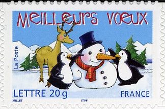 Best Wishes - Snowman
