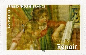 "Girls at the Piano" by Auguste Renoir 1892