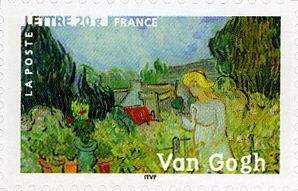 "Mademoiselle Gachet in the Garden" by Vincent van Gogh 1890