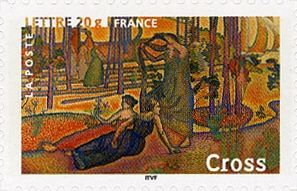 "The Evening Air" by Henri-Edmond Cross 1893/94