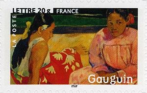 "Women of Tahiti" by Paul Gauguin 1891
