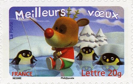 Reindeer Fishing and Penguins Bathing