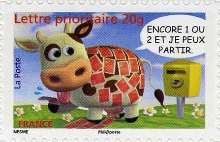 Humorous Cow by Alexis Nesmes