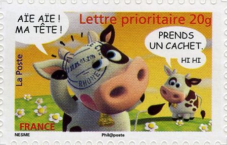 Humorous Cow by Alexis Nesmes