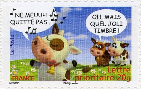 Humorous Cow by Alexis Nesmes