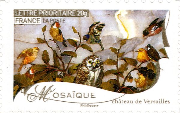Mosaic in Versailles Castle
