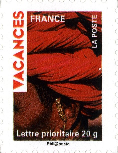 Holiday Stamps- Red Turban
