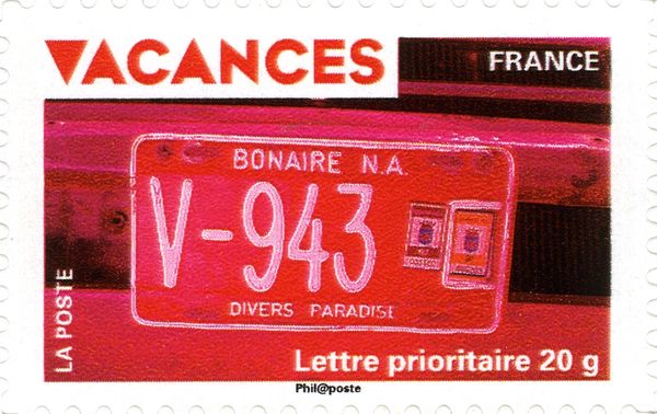 Holiday Stamps- License plate