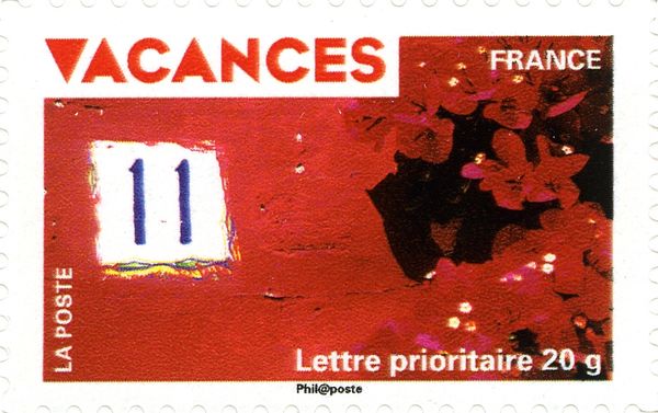 Holiday Stamps- Flowers and House Number