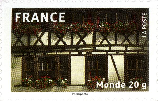 Timber framed house, Alsace