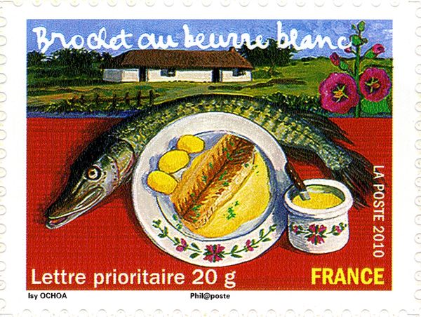 Pike with White Butter Sauce