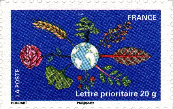 Planet Earth with Plants