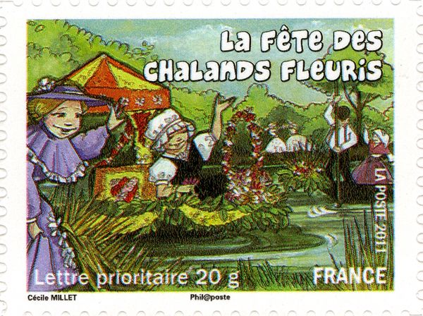 The Flower Festival of Barges - Saint Andre des Eaux