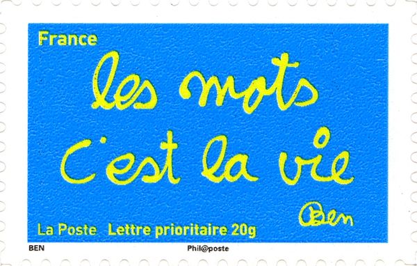 Les mots, c'est la vie