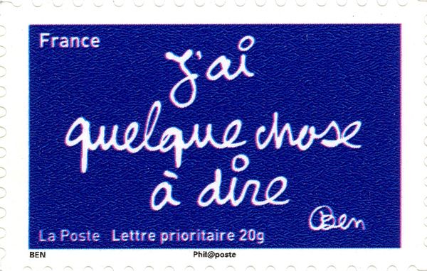J'ai quelque chose à dire