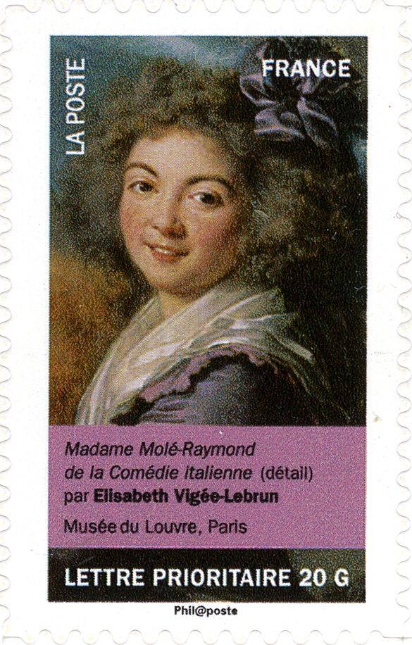 Ms. Molé-Raymond of Italian Comedy (detail)