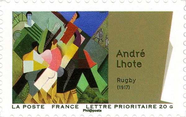 Rugby; André Lhote (1917)
