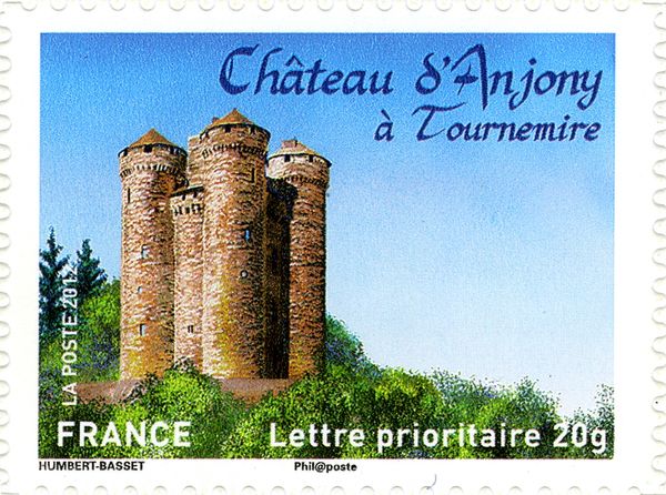 Anjony Castle in Tournemire: Region Auvergne