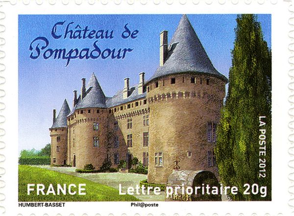 Castle of Pompadour: Region Limousin