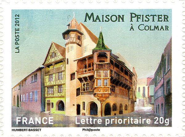 Pfister house at Colmar Alsace Region