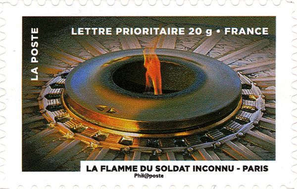 The flame of the unknown soldier