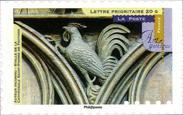 Stall of Saint Peter's Cathedral in Poitiers