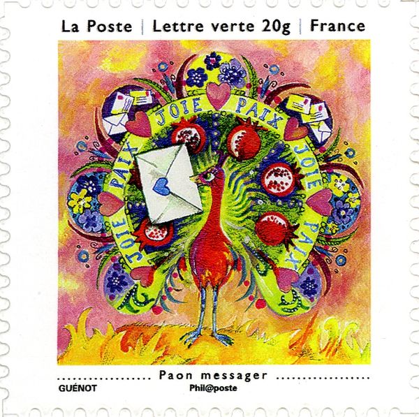 Peacock messenger