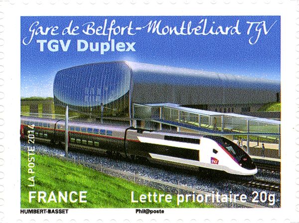 Gare de Belfort-Montbéliard TGV - TGV Duplex