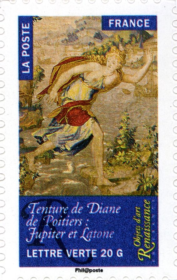 Tenture de Diane de Poitiers: Jupiter et Latone