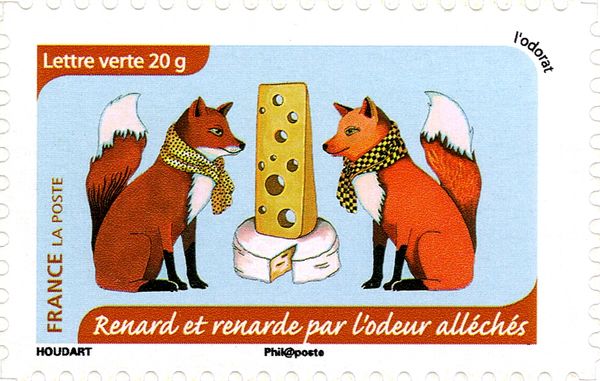 The Fox and Vixen Enticed by the Smell